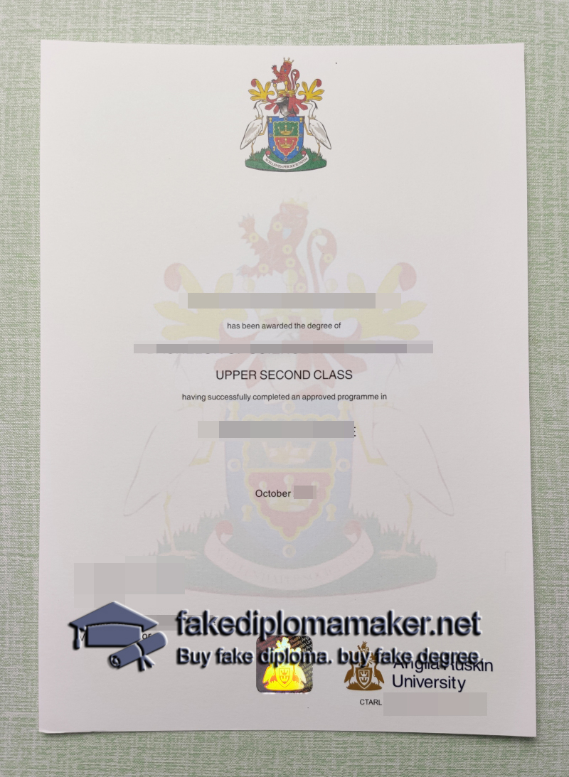Anglia Ruskin University degree