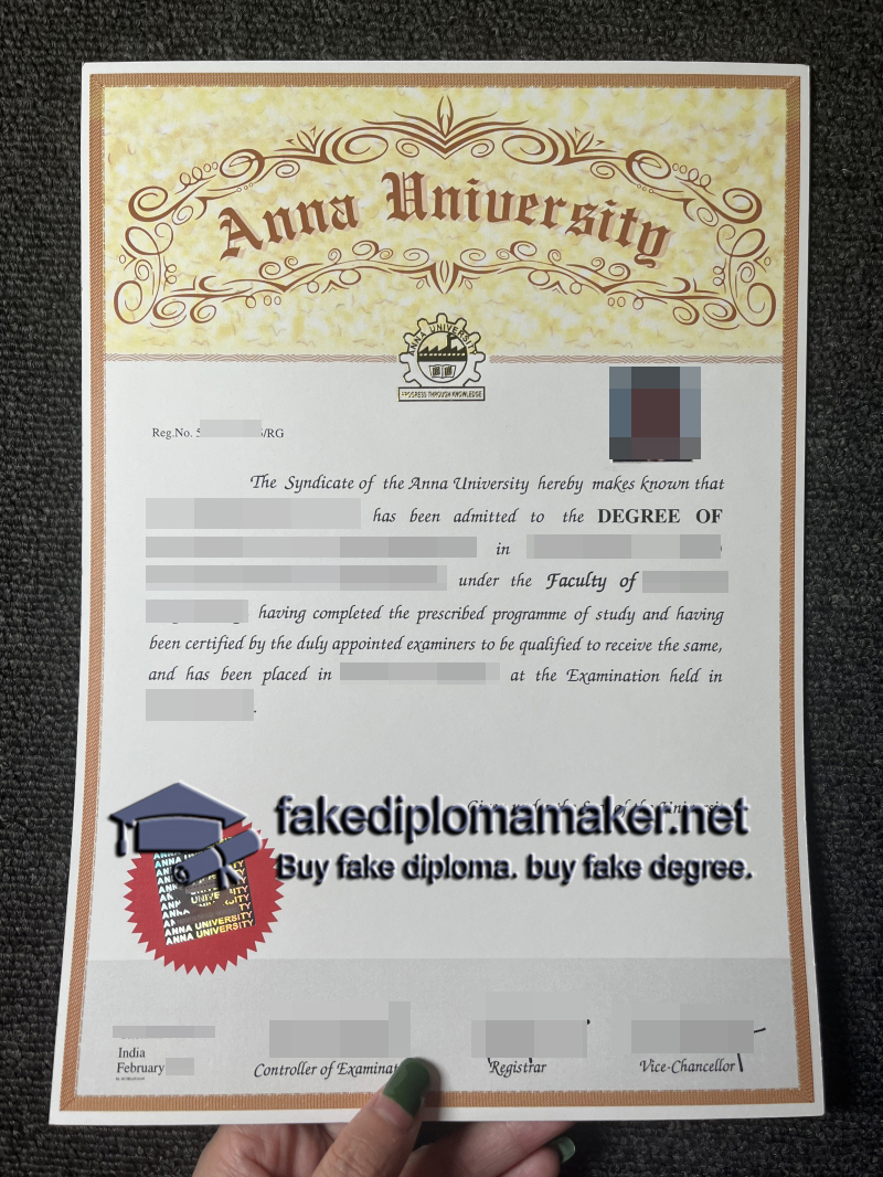 Anna University diploma