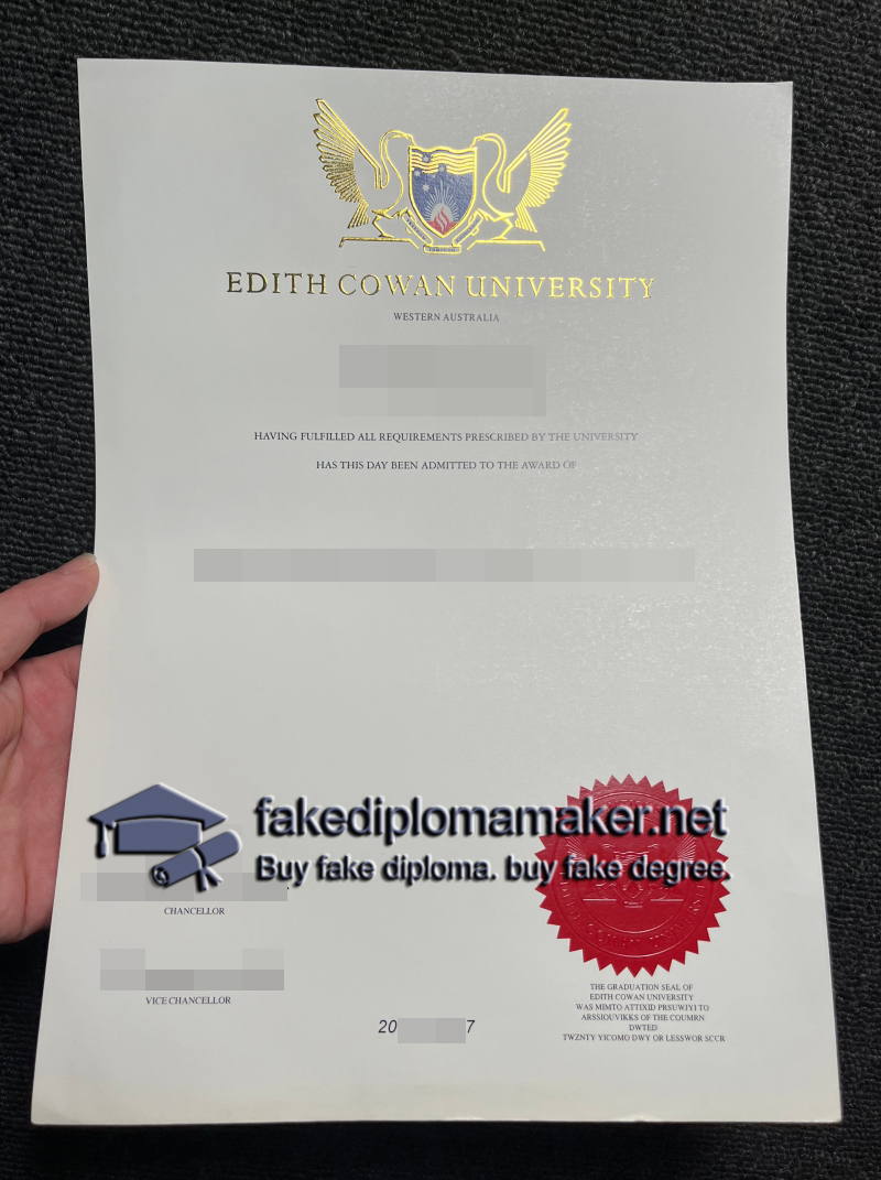 Edith Cowan University degree