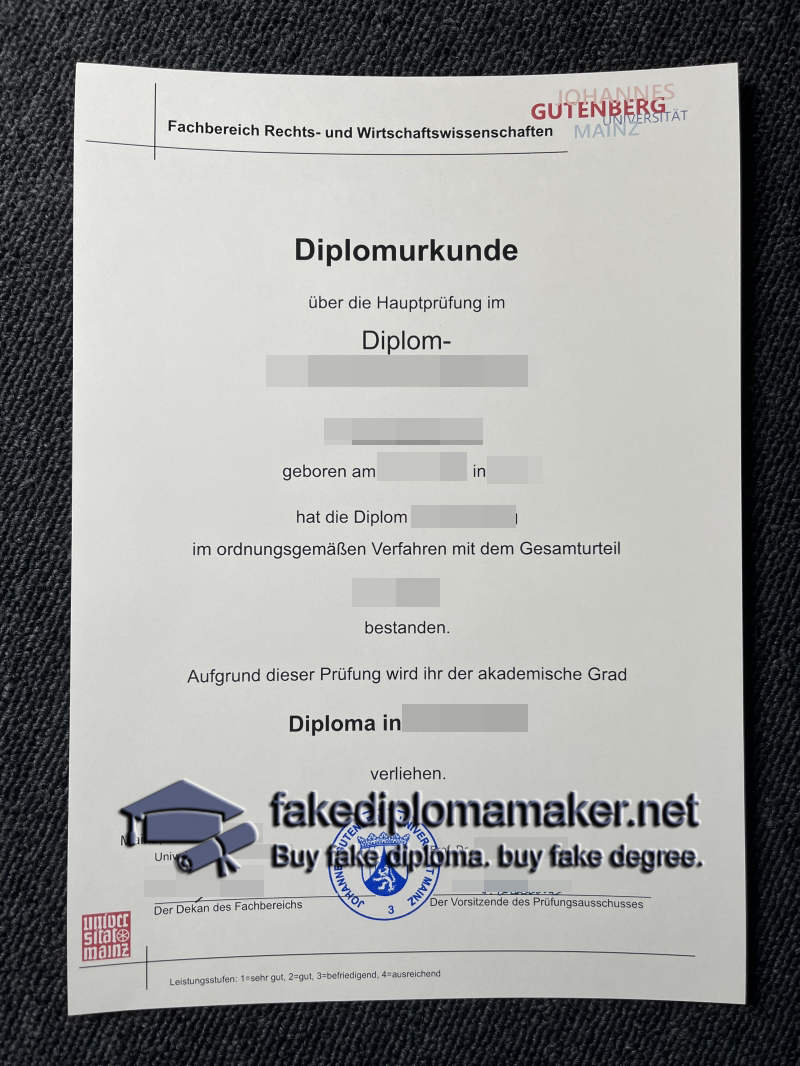 JGU diploma