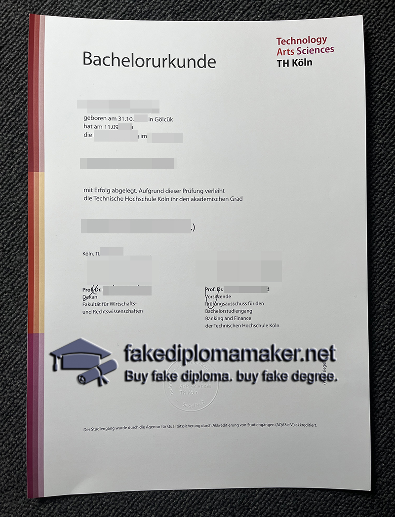 TH Köln diploma