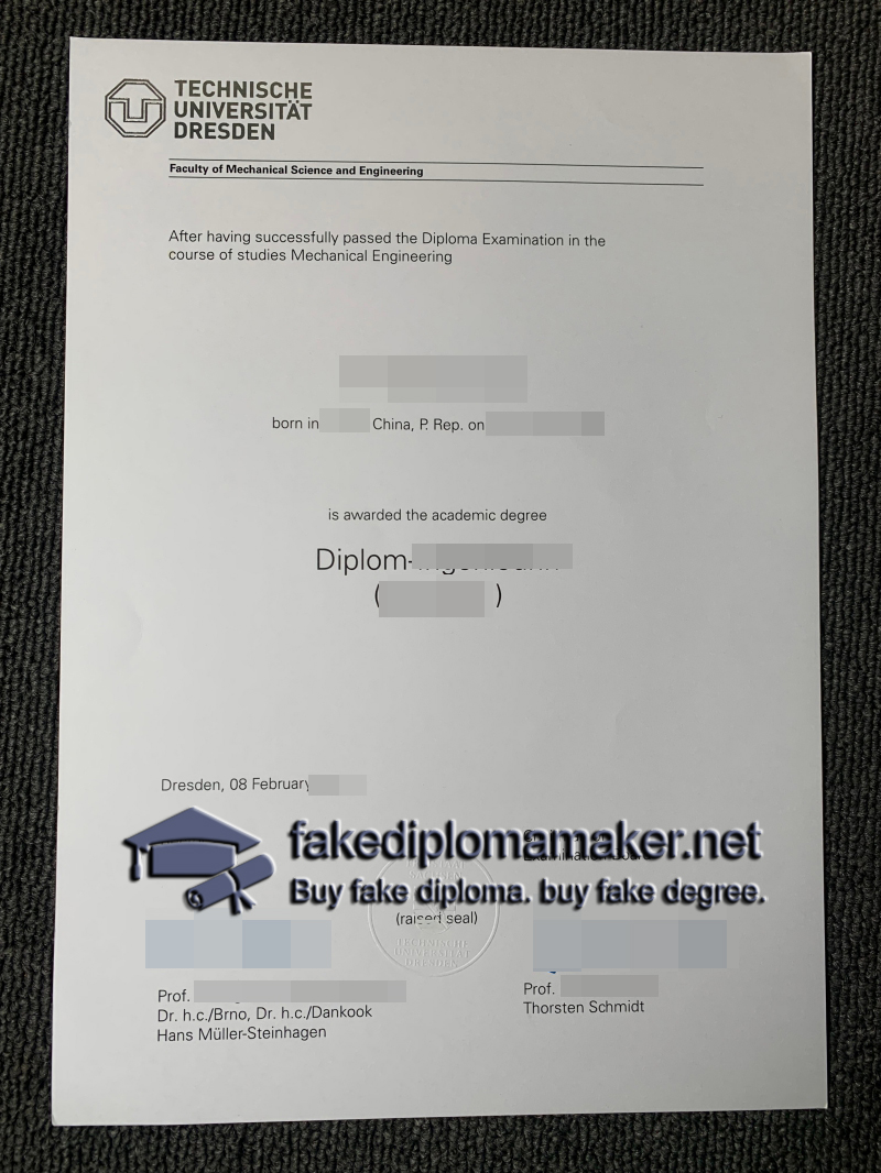 TUD diploma