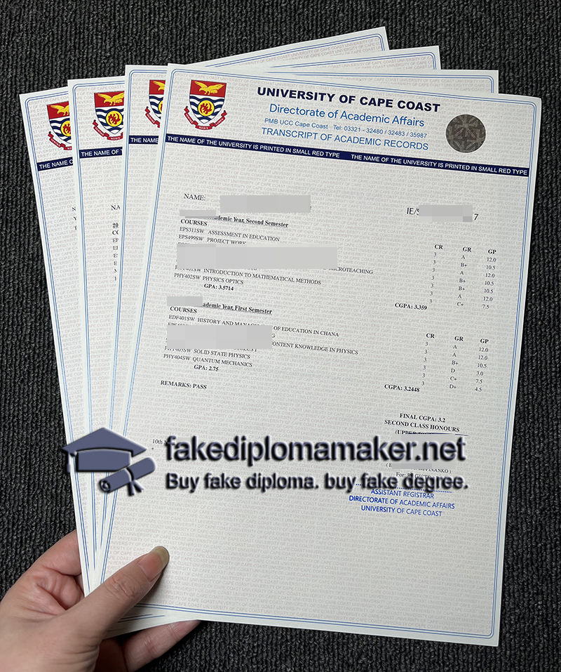UCC transcript