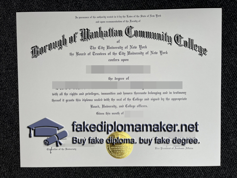 BMCC degree