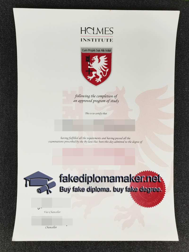 Holmes Institute degree