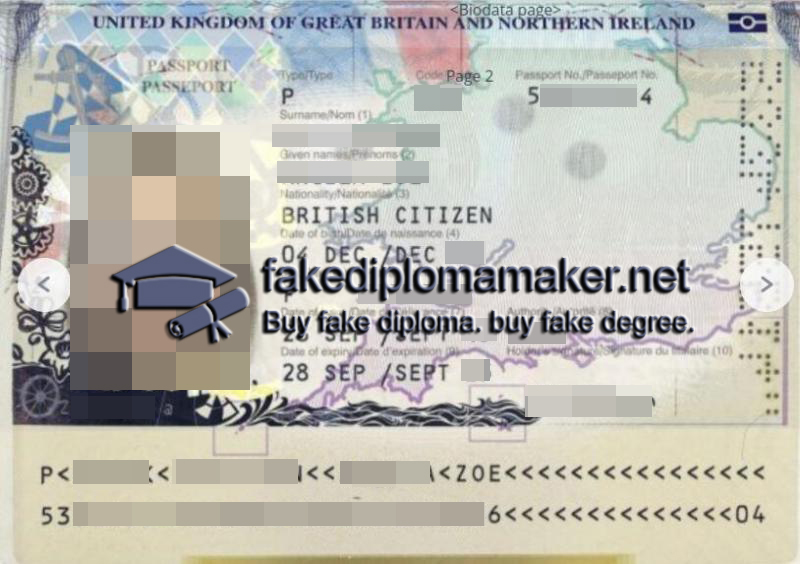 British passport