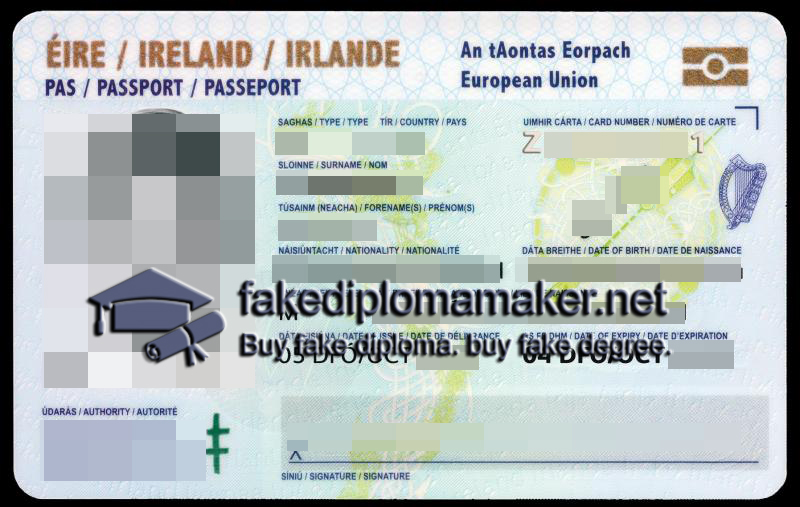 Irish passport