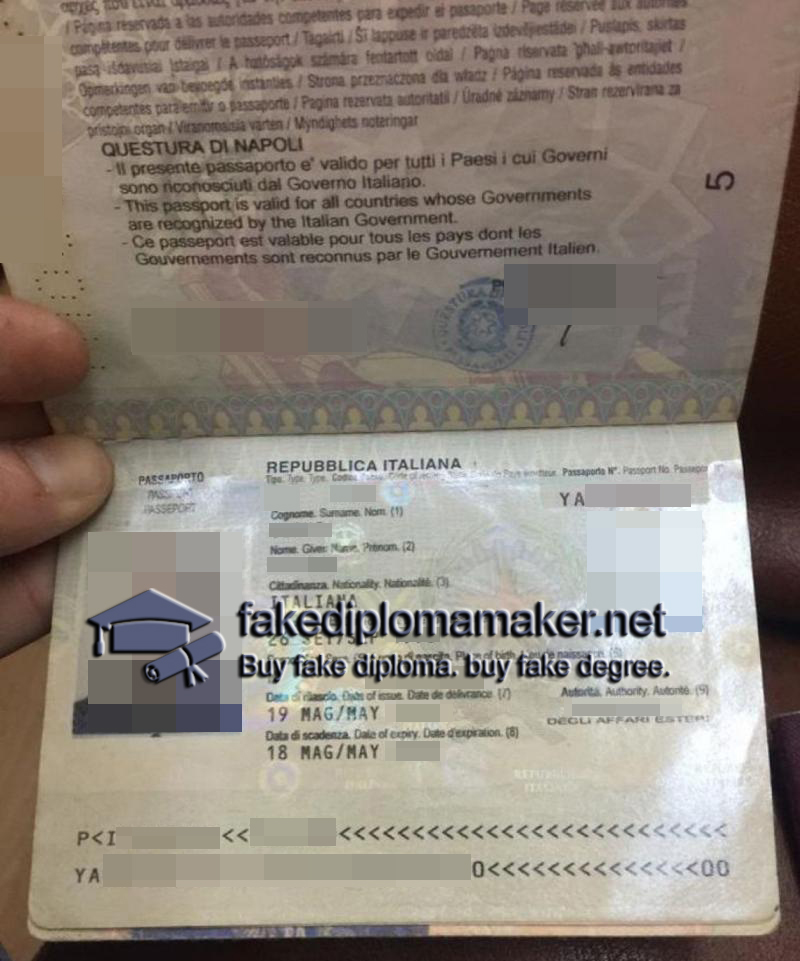 Italian passport