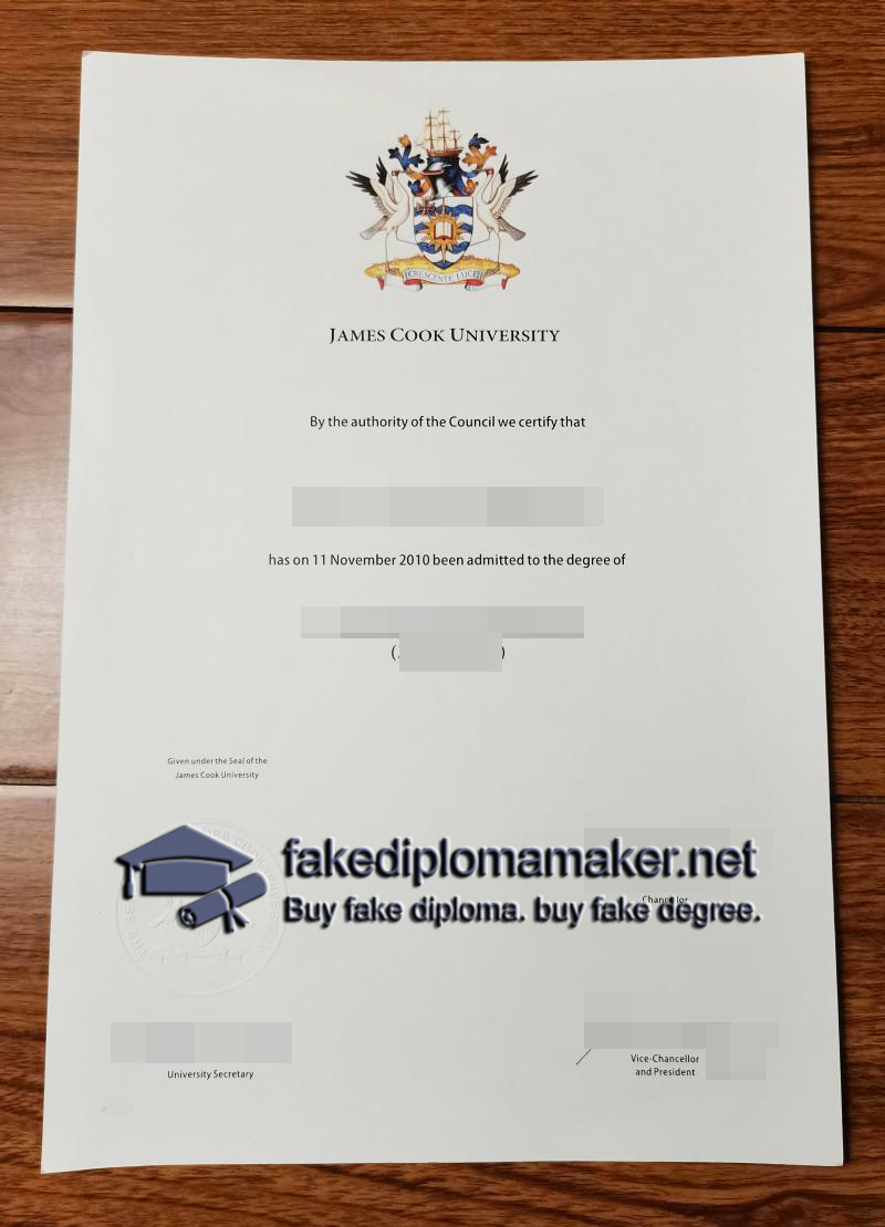 James Cook University degree