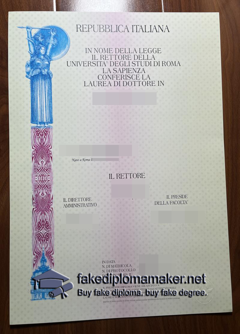 Sapienza-Università di Roma diploma