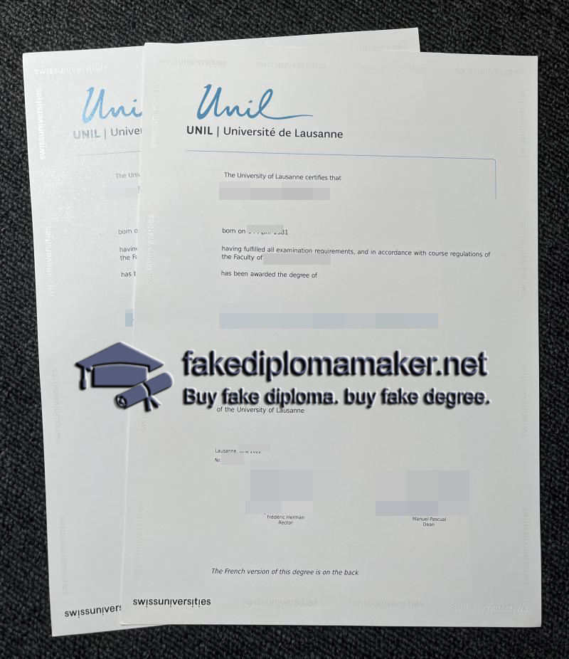 UNIL degree