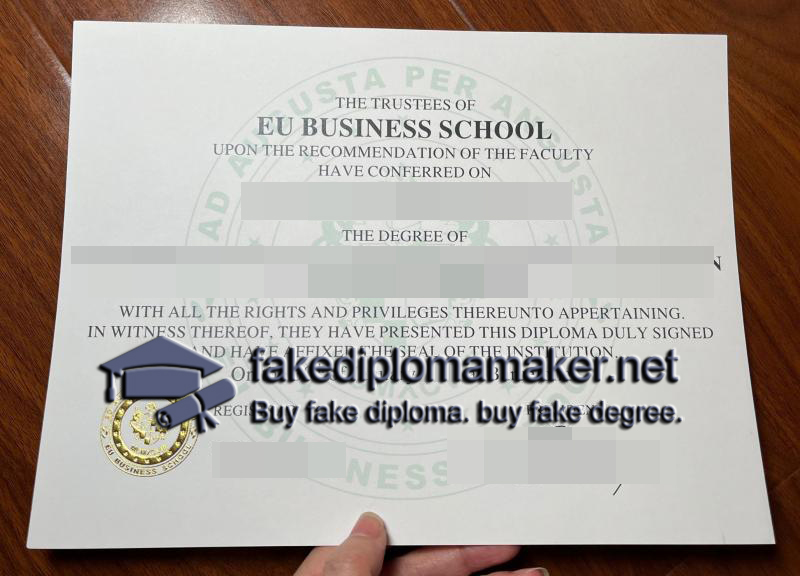 EU Business School diploma