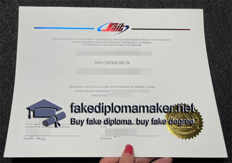SAIT diploma