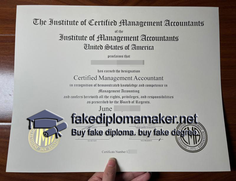 CMA Certification
