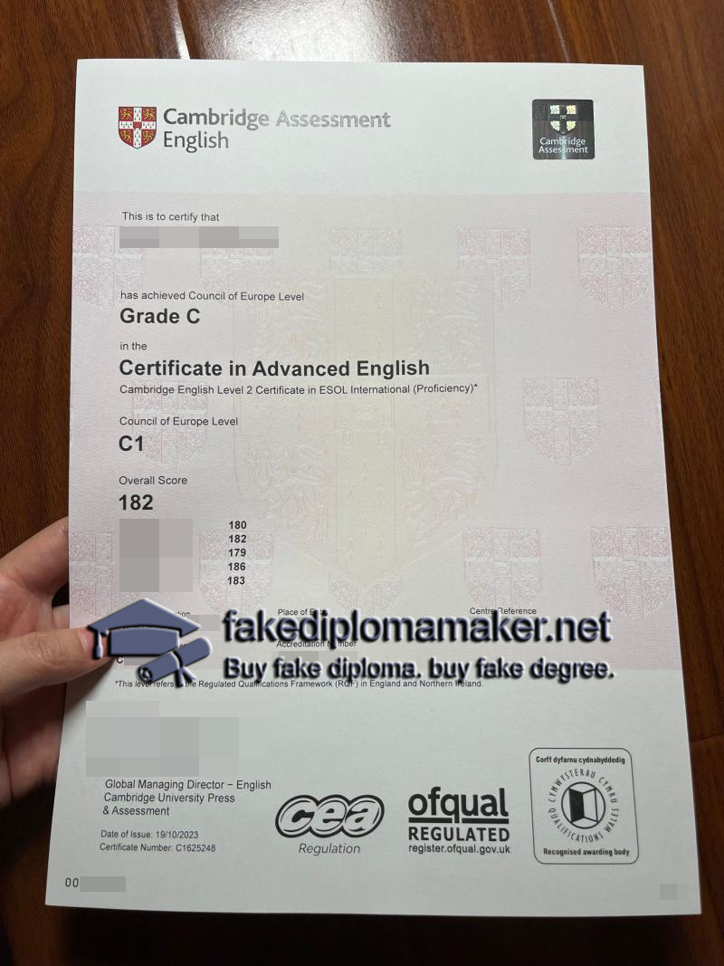 Cambridge Assessment English Certificate