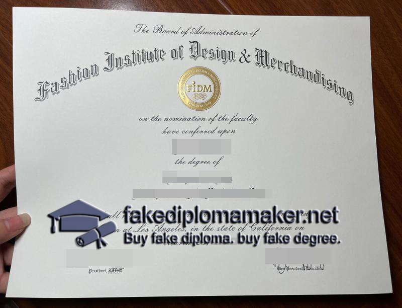 FIDM bachelor's degree