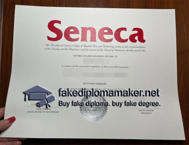 Seneca College degree