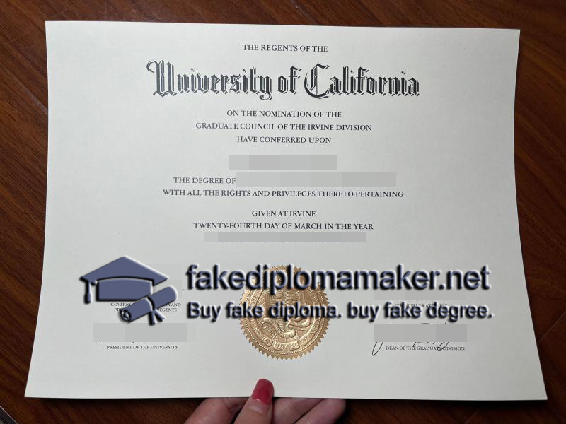 UCI diploma
