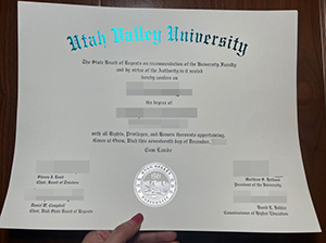 UVU diploma copy