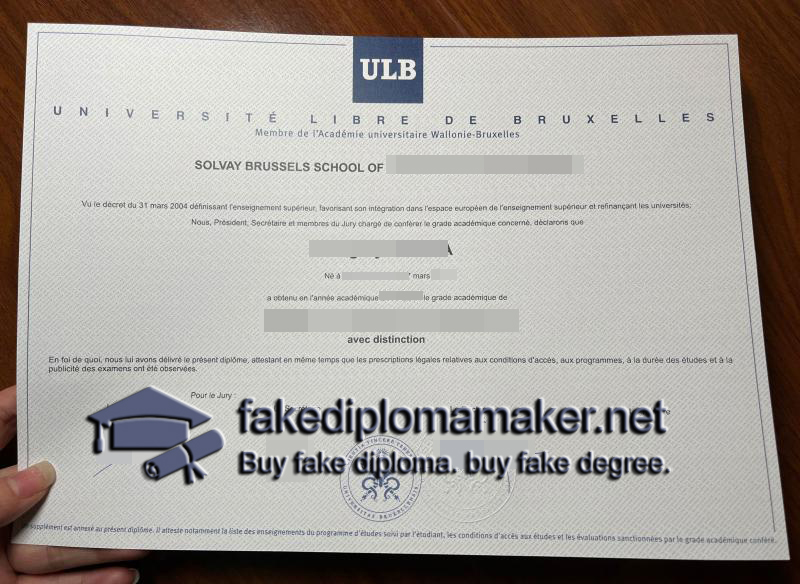 diplome ULB