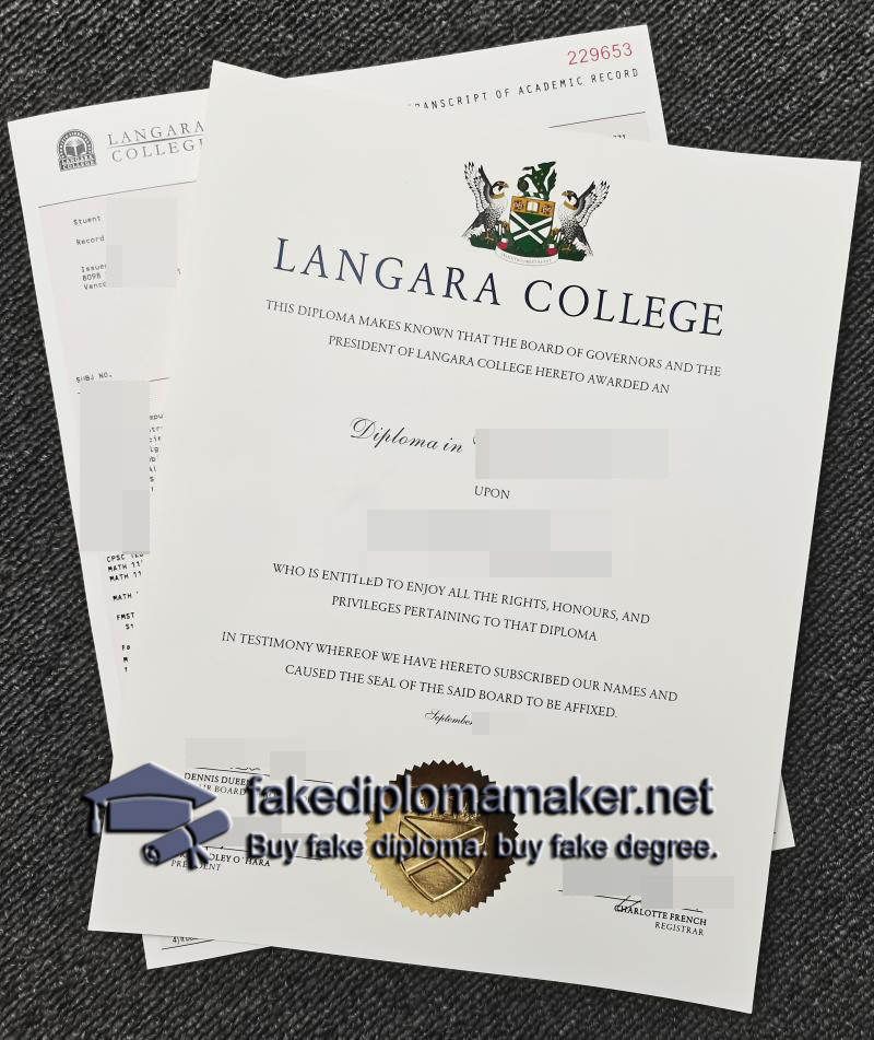 Langara College diploma