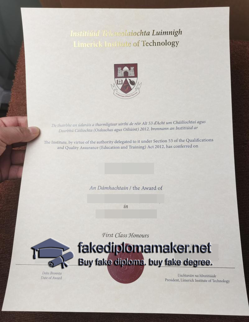 Limerick Institute of Technology diploma