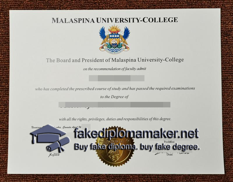 Malaspina University-College diploma
