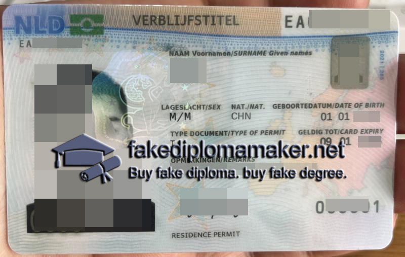 Netherlands Residence Permit