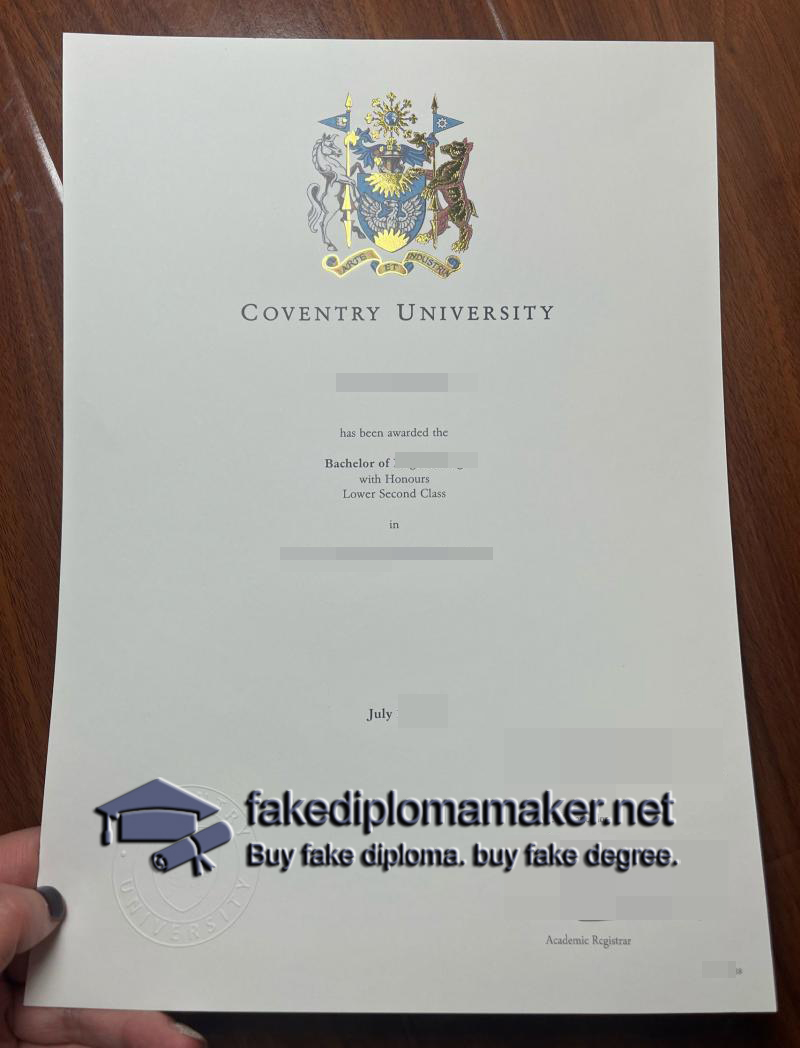Coventry University bachelor degree