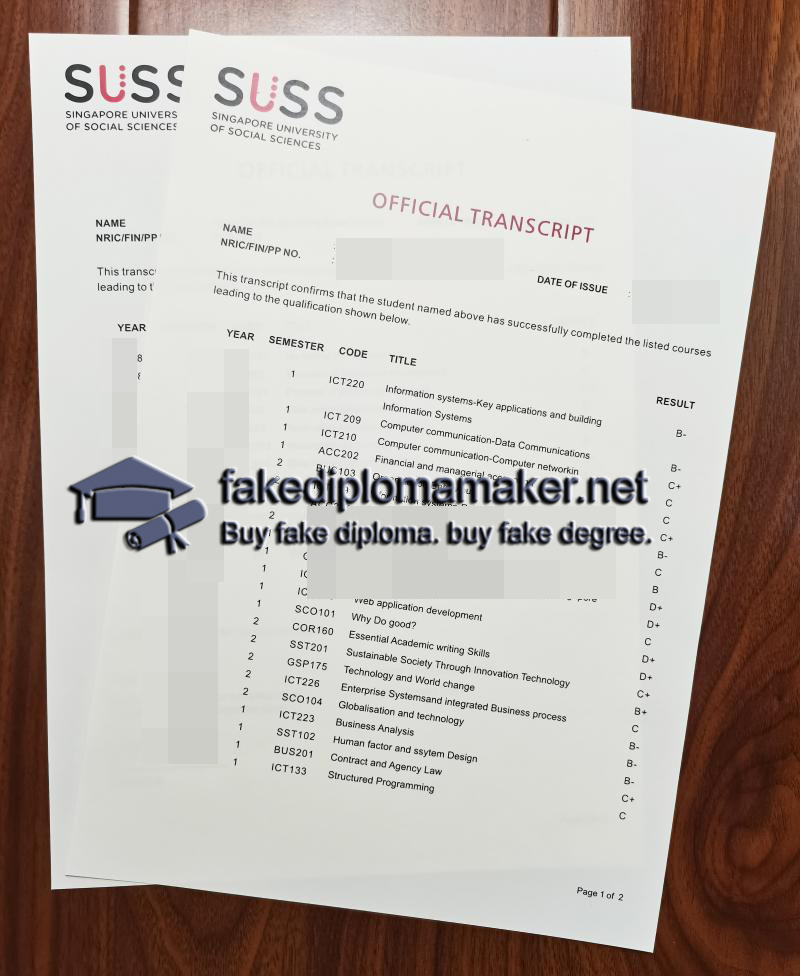 SUSS transcript