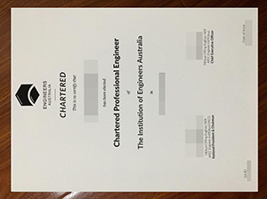 Engineers Australia Certificate copy