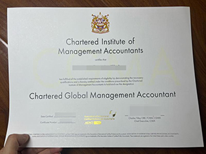 CGMA Certificate copy
