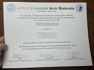 CCSU diploma-1